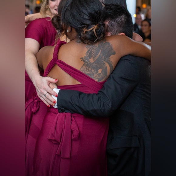 EC Infinity Wrap Dress - Picture 6 of 7